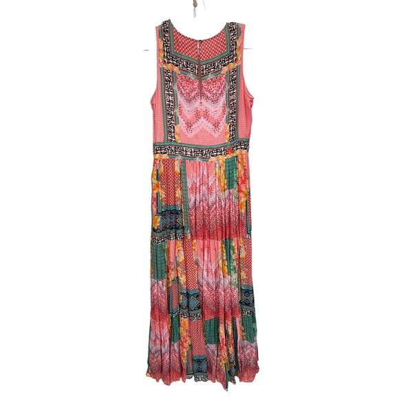 Anthropologie Bhanuni By Jyoti Alessandra Dress Maxi As Is Size 6 - Picture 5 of 16
